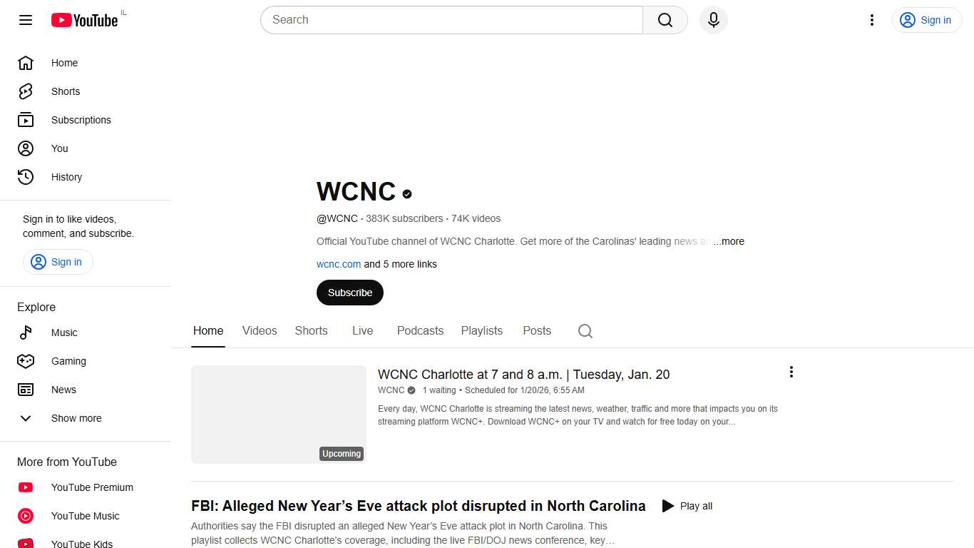 WCNC - YouTube